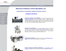 Tablet Screenshot of mcsinc.com